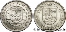 ANGOLA 20 Escudos monnayage colonial Portugais 1971