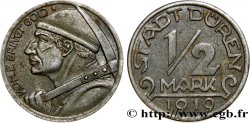 ALEMANIA - Notgeld 1/2 Mark Düren mineur 1919 