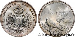 SAINT-MARIN 1000 Lire Faune en danger 1993 Rome