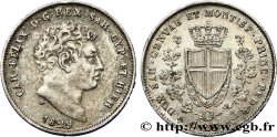 ITALIEN - KÖNIGREICH SARDINIEN 25 Centesimi Charles-Félix 1829 Turin