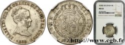 ESPAGNE 4 Reales Isabelle II 1838 Séville