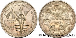 ÉTATS DE L AFRIQUE DE L OUEST (BCEAO) 500 Francs BCEAO 1972 Paris