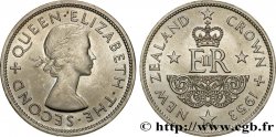 NEW ZEALAND 1 Crown Elisabeth II - Couronnement 1953 