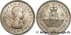NUOVA ZELANDA
 1 Crown Elisabeth II - Couronnement 1953 