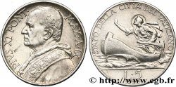 VATICAN ET ÉTATS PONTIFICAUX 5 Lire Pie XI an IX 1930  TTB