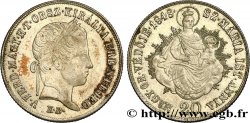 HONGRIE 20 Krajczar Ferdinand Ier 1848 Kremnitz SUP