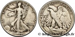 ÉTATS-UNIS D AMÉRIQUE 1/2 Dollar Walking Liberty 1945 Philadelphie TB+