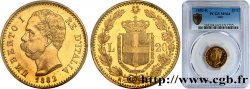 ITALIE 20 Lire Umberto Ier 1882 Rome