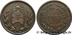 ARGENTINE 1 Decimo Buenos Aires 1822  TTB