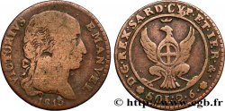 ITALY - KINGDOM OF SARDINIA 2 Soldi et 6 Denari Victor-Emmanuel Ier de Sardaigne 1815 Turin