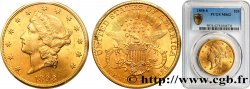 ÉTATS-UNIS D AMÉRIQUE 20 Dollars or  Liberty  1898 San Francisco