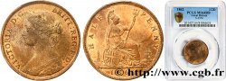 GRANDE BRETAGNE - VICTORIA 1/2 Penny “Bun head” 1862 