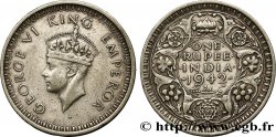 BRITISCH-INDIEN 1 Roupie Georges VI couronné 1942 Bombay