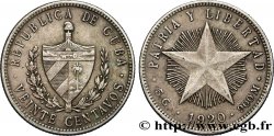 CUBA 20 Centavos 1920