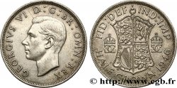REINO UNIDO 1/2 Crown Georges VI / écu 1946