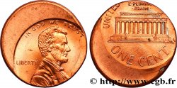 ÉTATS-UNIS D AMÉRIQUE 1 Cent Lincoln fautée décentrée n.d.  SPL