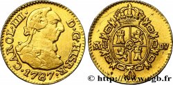 ESPAGNE 1/2 Escudo Charles III 1787 Madrid