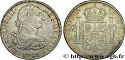 MEXIQUE 8 Reales Charles III d’Espagne 1783 Mexico