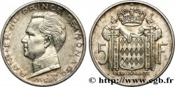 MONACO 5 Francs Prince Rainier III 1966 Paris SUP
