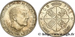 ESPAGNE 100 Pesetas Francisco Franco (1966 dans les étoiles) 1966 Madrid SPL