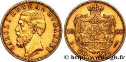 RUMÄNIEN 20 Lei Charles Ier 1890 Bucarest fVZ