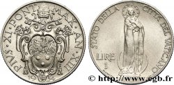 VATICAN ET ÉTATS PONTIFICAUX 1 Lire frappe au nom de Pie XI an XIII / Vierge sur un globe 1934 Rome SPL