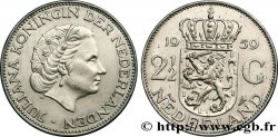 NETHERLANDS 2 1/2 Gulden Juliana 1959 Utrecht