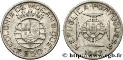 MOZAMBIQUE 2 1/2 Escudos colonie portugaise du Mozambique 1942  TTB