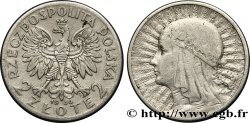 POLOGNE 2 Zlote Reine Jadwiga 1934 Varsovie TB+