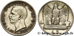 ITALIE 5 Lire Victor Emmanuel III 1930 Rome - R TTB