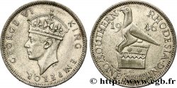 RHODÉSIE DU SUD 1 Shilling Georges VI 1946  TTB