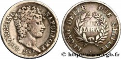 ITALIE - ROYAUME DE NAPLES - JOACHIM MURAT Mezza lira 1813 Naples TB+