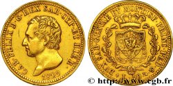 ITALIA - REGNO DE SARDINIA - CARLO FELICE 40 Lire 1825 Turin
