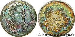COURLANDE - DUCHÉ DE COURLANDE - FREDERIC Ier KETTLER 3 Gros ou Trojak 1596