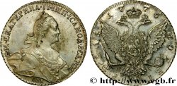 RUSSIA - CATERINA II Rouble 1776 Saint-Pétersbourg