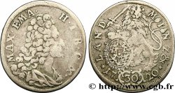 ALLEMAGNE - BAVIÈRE 30 Kreuzer Maximilien II Emmanuel 1720 Munich