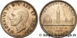 CANADA 1 Dollar Georges VI - visite royale au parlement 1939 