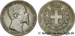 ITALIE - ROYAUME D ITALIE - VICTOR-EMMANUEL II 5 Lire 1861 Turin