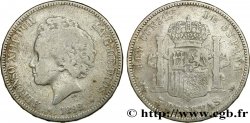 SPAIN 5 Pesetas Alphonse XIII 2e type 1892 Madrid