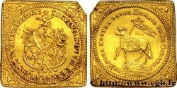 ALEMANIA - WURZBOURG Ducat, flan carré 1700 Nuremberg