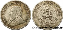 AFRIQUE DU SUD 2 1/2 Shillings président Kruger 1892 