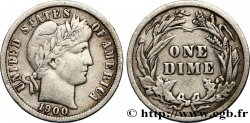 ÉTATS-UNIS D AMÉRIQUE 1 Dime Barber 1900 Philadelphie