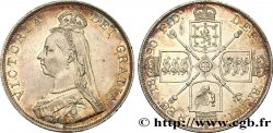 ROYAUME-UNI Double Florin Victoria 1890 Londres