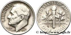 UNITED STATES OF AMERICA 1 Dime(10 Cents) Roosevelt 1956 Philadelphie