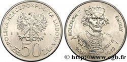 POLOGNE 50 Zlotych Boleslas II le Téméraire (1058-1079) 1981 Varsovie