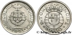 SAINT THOMAS et PRINCE 10 Escudos colonie portugaise 1951 