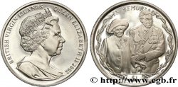 BRITISH VIRGIN ISLANDS 1 Dollar Reine Mère 2002 