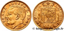 LIECHTENSTEIN 10 Franken François-Joseph II 1946 Berne