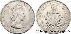BERMUDES 1 Crown Elisabeth II 1964