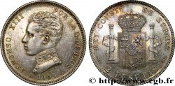 ESPAGNE 2 Pesetas Alphonse XIII 1905 Madrid